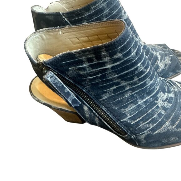 Paul Green Cayanne Peep Toe Sandals Ankle Booties w/ Heels Size Size 7.5 Women's - Picture 9 of 12